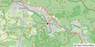 Karte: Arnsberg