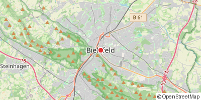 Karte: Bielefeld