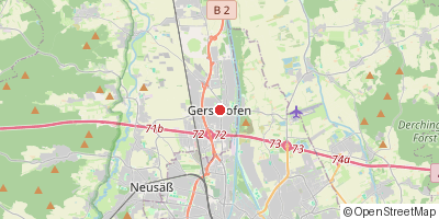 Karte: Gersthofen