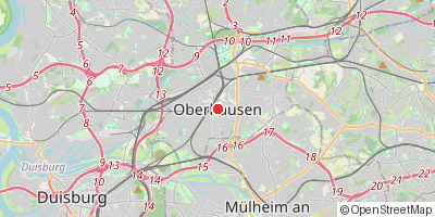Karte: Oberhausen