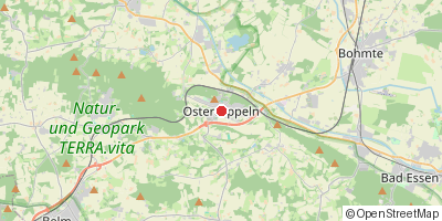 Karte: Ostercappeln