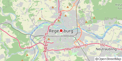 Karte: Regensburg