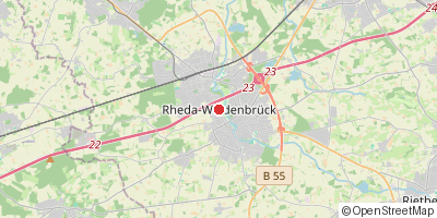 Karte: Rheda-Wiedenbrück