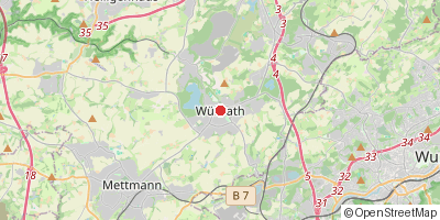 Karte: Wülfrath