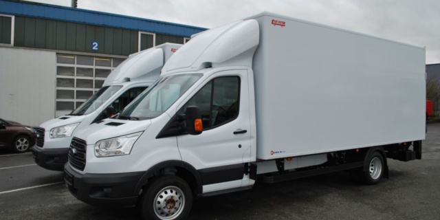EVELS Karosserie-Fahrzeugbau GmbH Arbeitsprobe EVELS - Ford Transit FT 350 - L5 - Leichtbaukoffer EASY FOAM